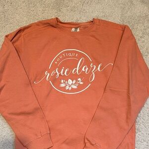 Comfort Colors Coral Sweatshirt